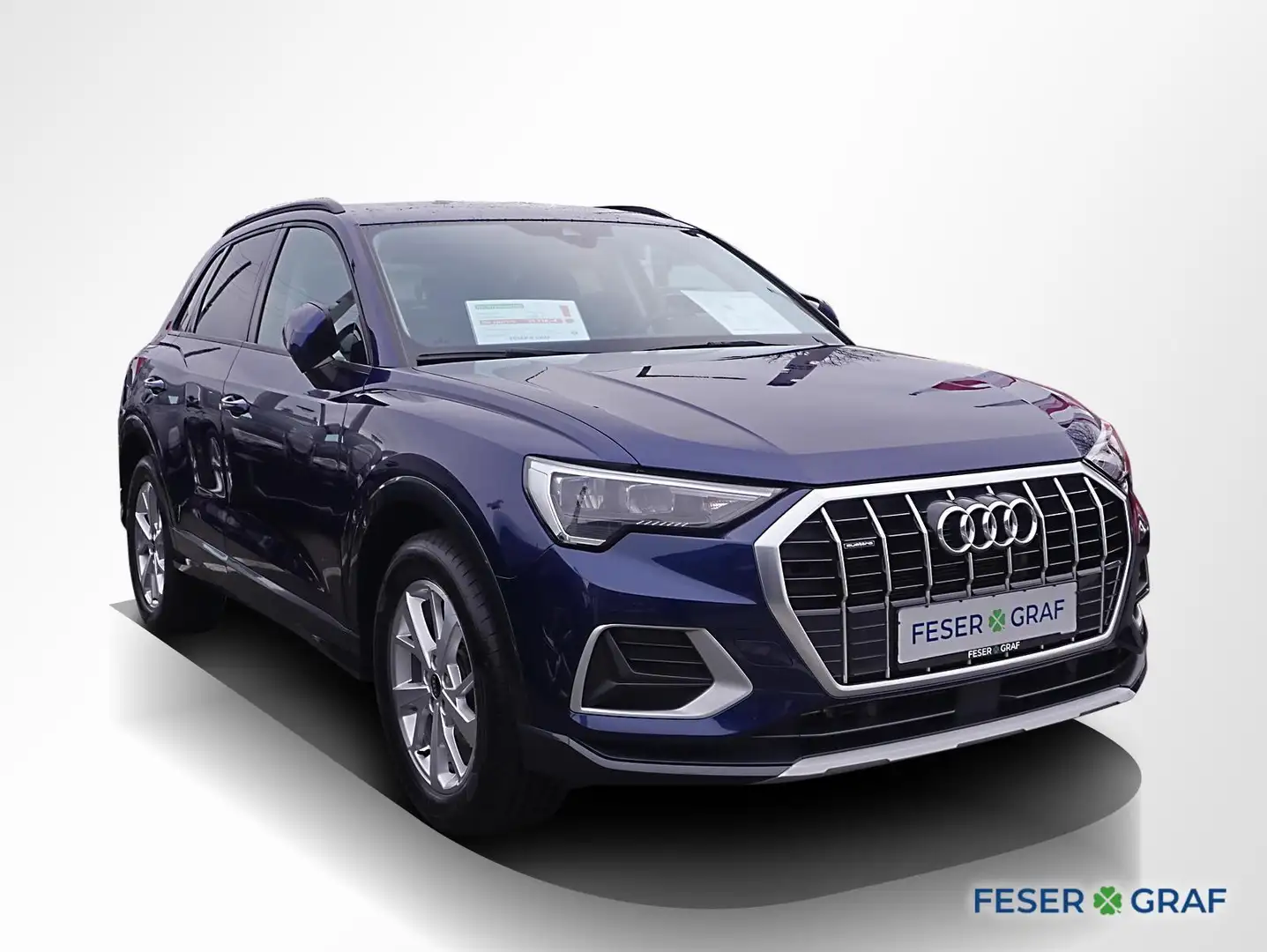 Audi Q3 35 TDI qu. advanced ACC AHK CarPlay LED SHZ Blau - 2