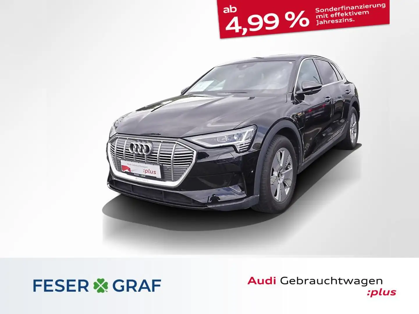Audi e-tron 55 quattro Int. S-Line Navi SHZ Park-Assist Tempom Schwarz - 1