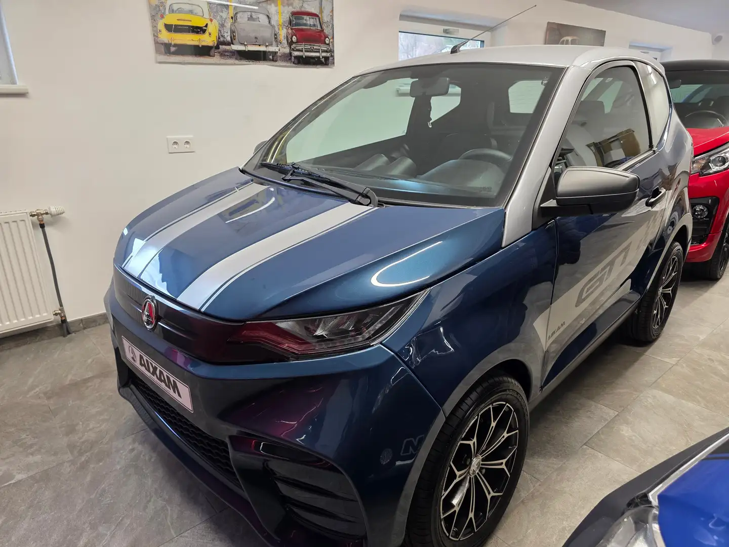Aixam City GTO / GTI Sport wenig KM 1. Besitz mit Pickerl Blau - 1