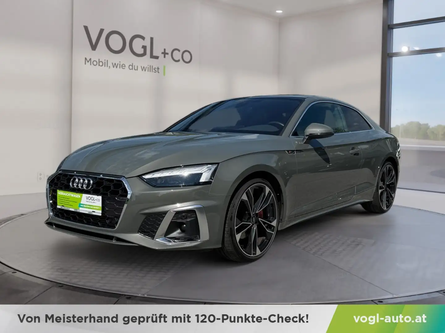 Audi A5 Coupé 40 TFSI S-line quattro Grau - 1