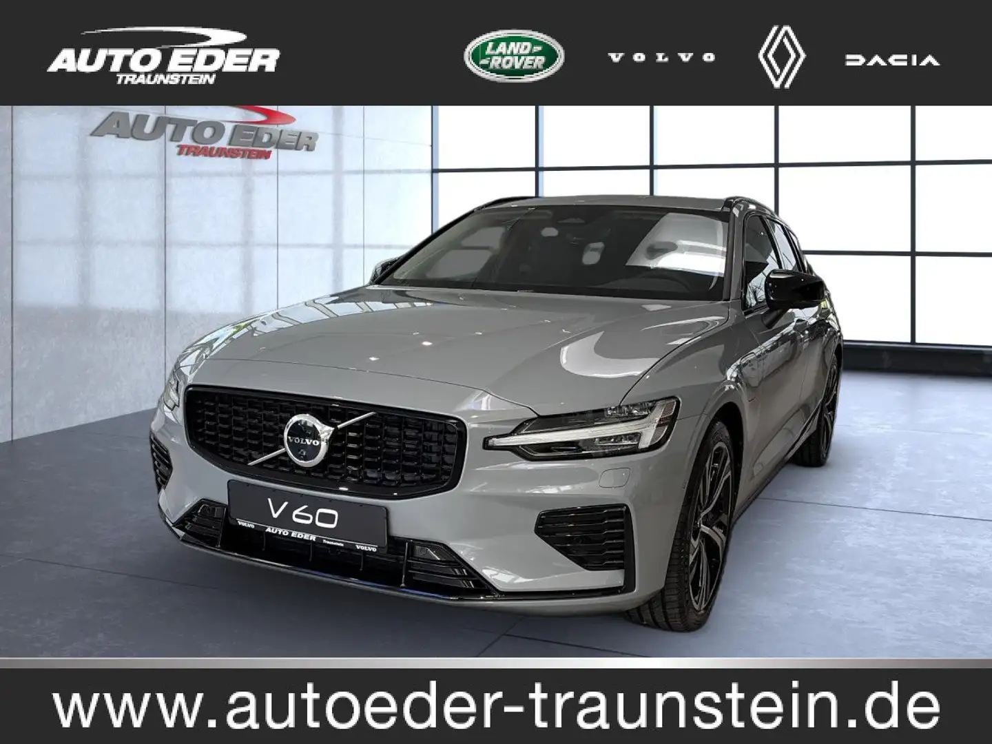 Volvo V60 Plus Dark Recharge Plug-In Hybrid AWD LED Grau - 1