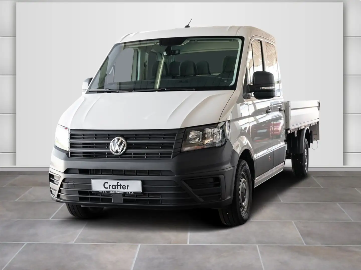 Volkswagen Crafter 35 DoKa Pritsche LR 103 kW Heckantrieb Blanc - 2