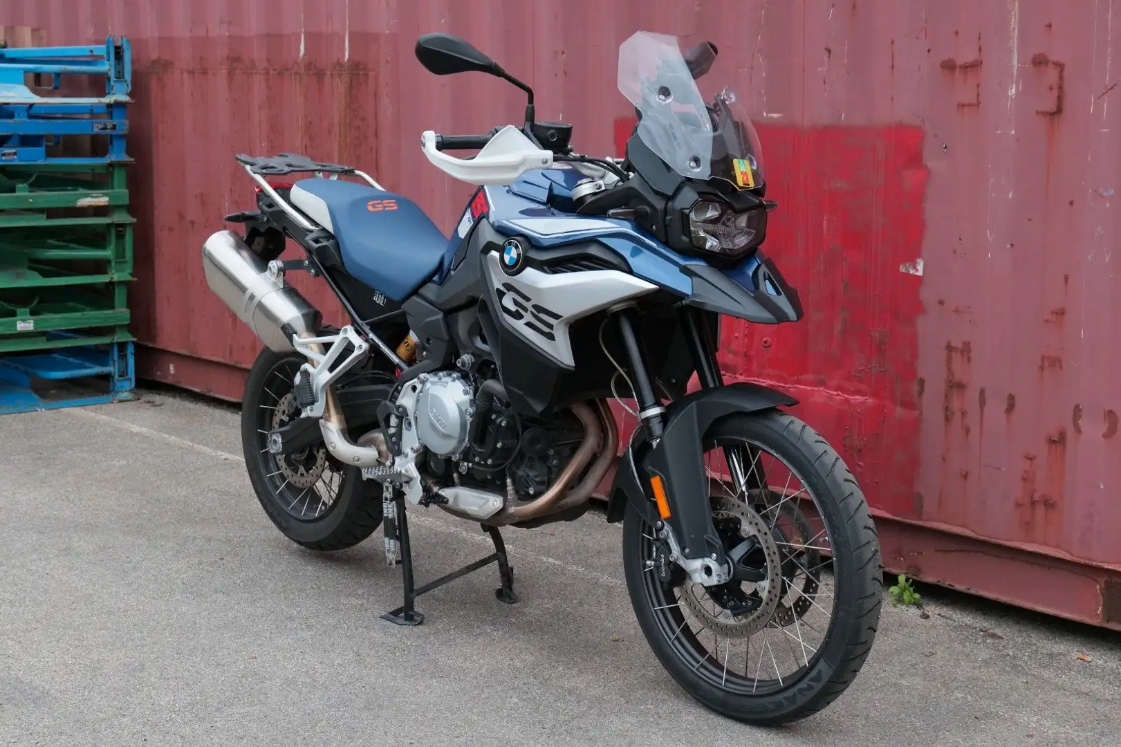 BMW F 850 GS Trophy *neue HU + Oil inclusive* Blue - 2