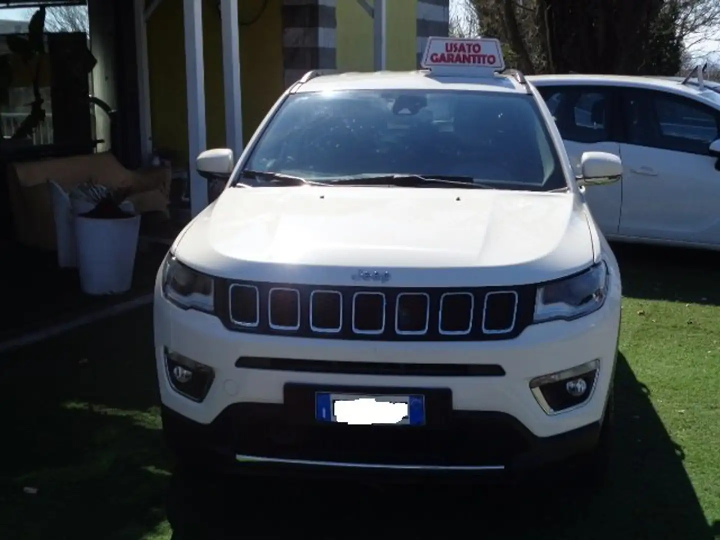 Jeep Compass Compass 2.0 mjt Longitude 4wd 140cv auto Bianco - 2