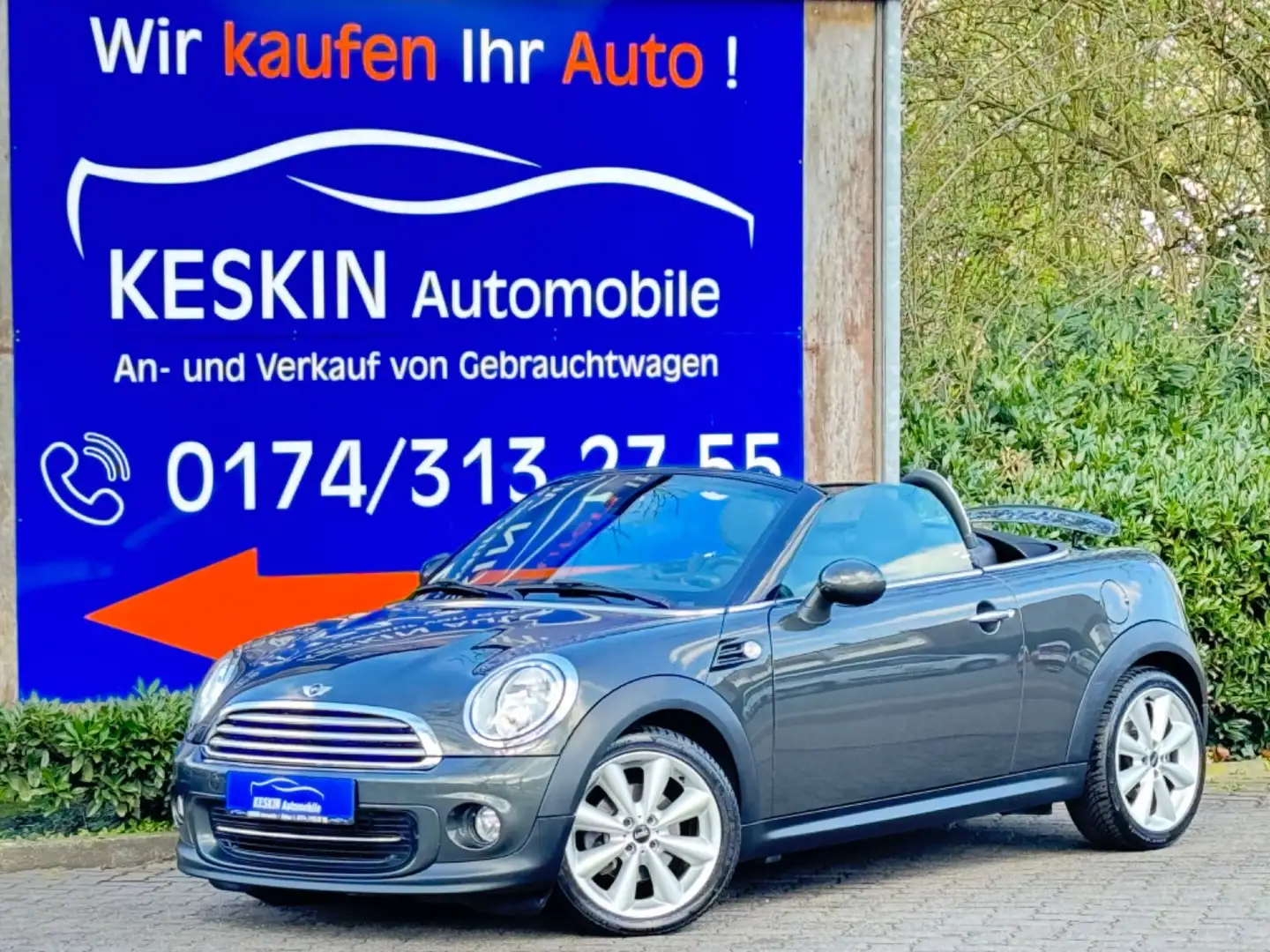 MINI Cooper Roadster Cooper*TEMPOMAT*LEDER*ALUFELGEN* Grau - 1