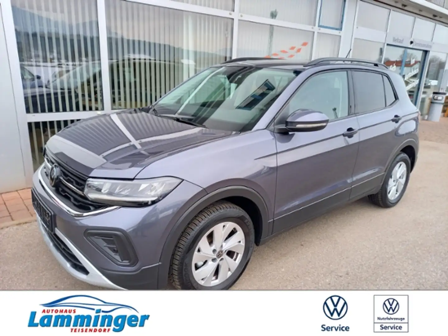 Volkswagen T-Cross Life NAVI ACC SHZ PDC CLIMATRONIC Gris - 1