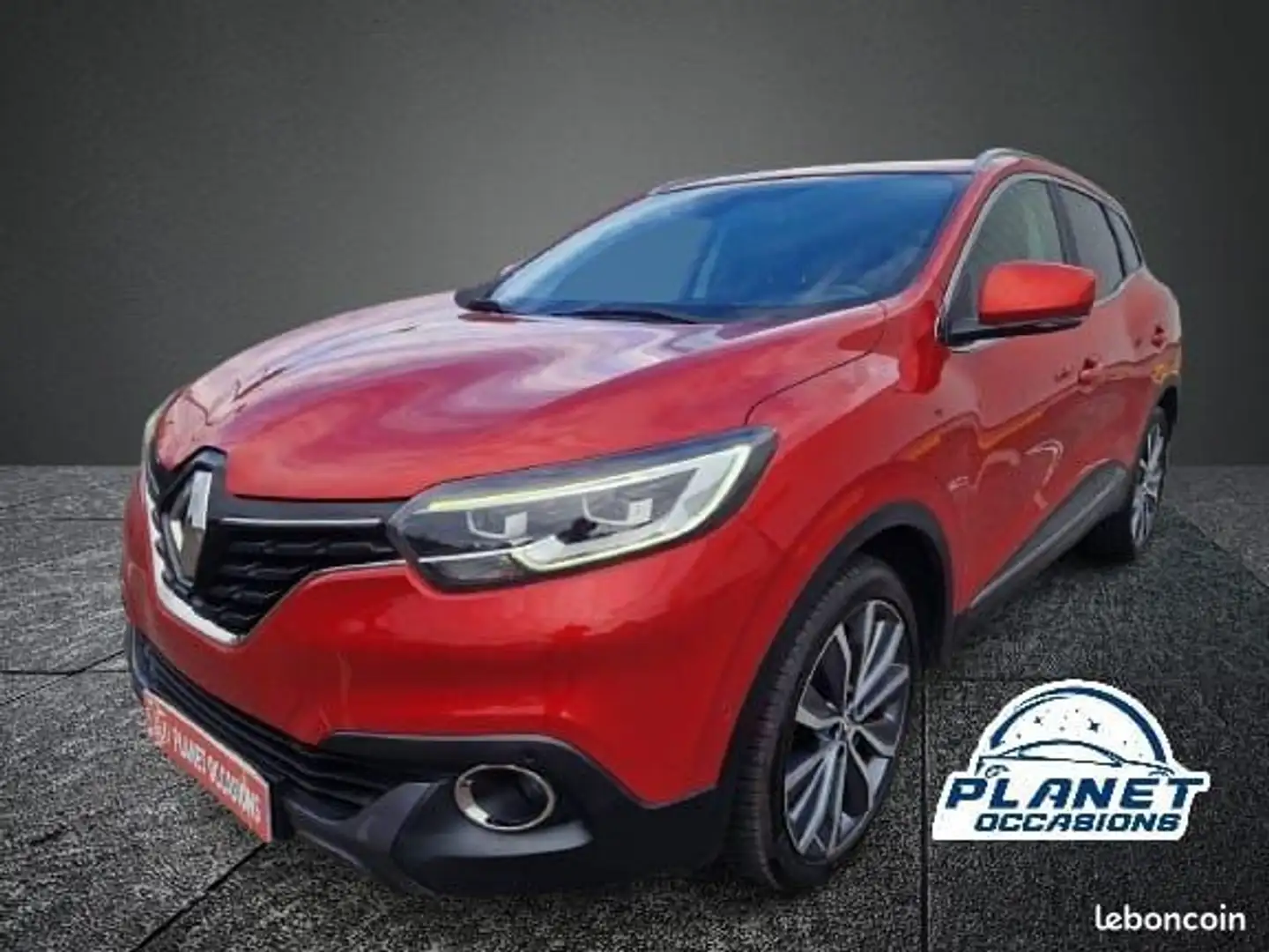 Renault Kadjar 1.5 DCI 110 Intens Automatique Rouge - 1