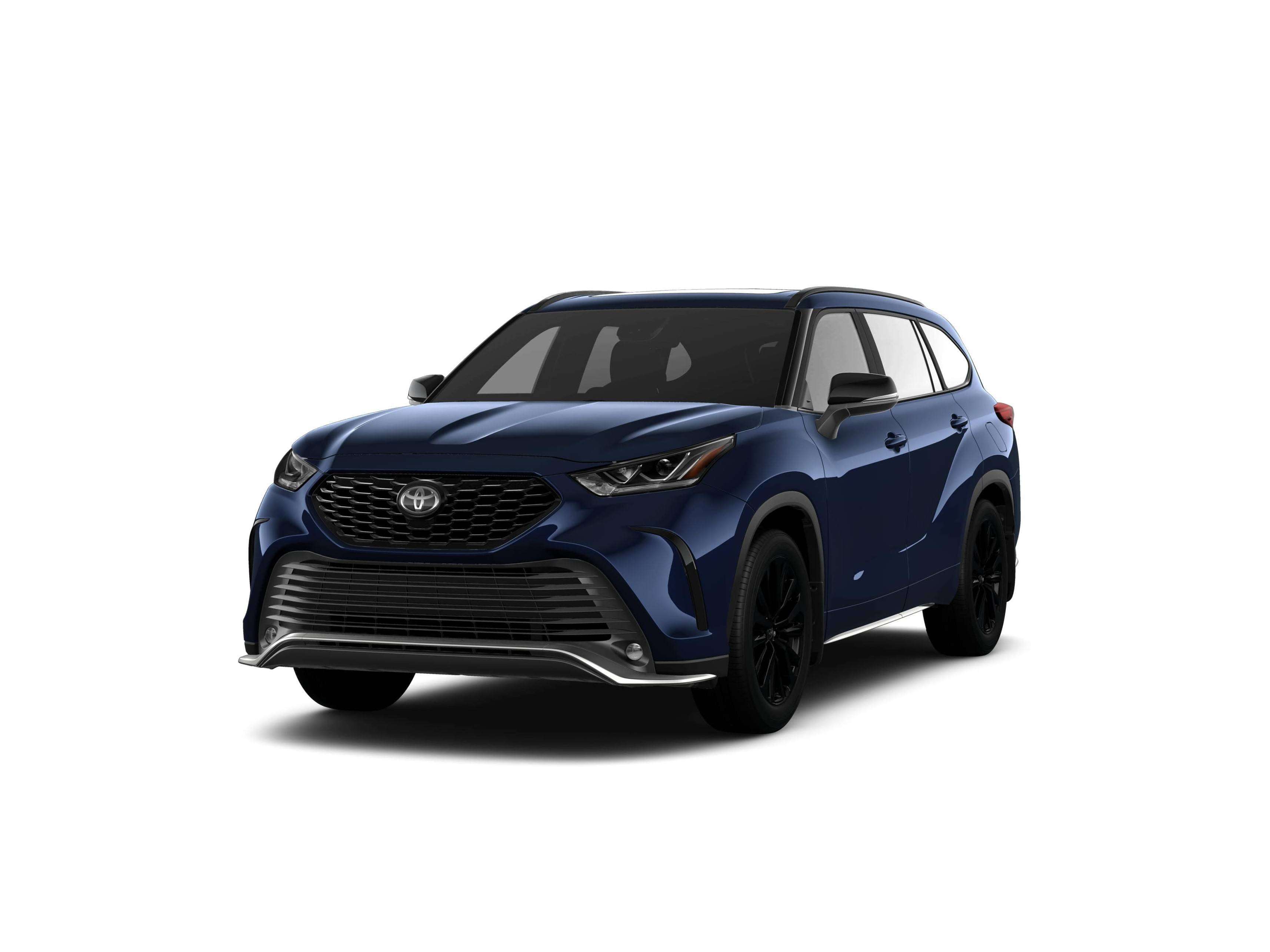 Blue 2026 Toyota Highlander SUV / Crossover All-Wheel Drive Automatic