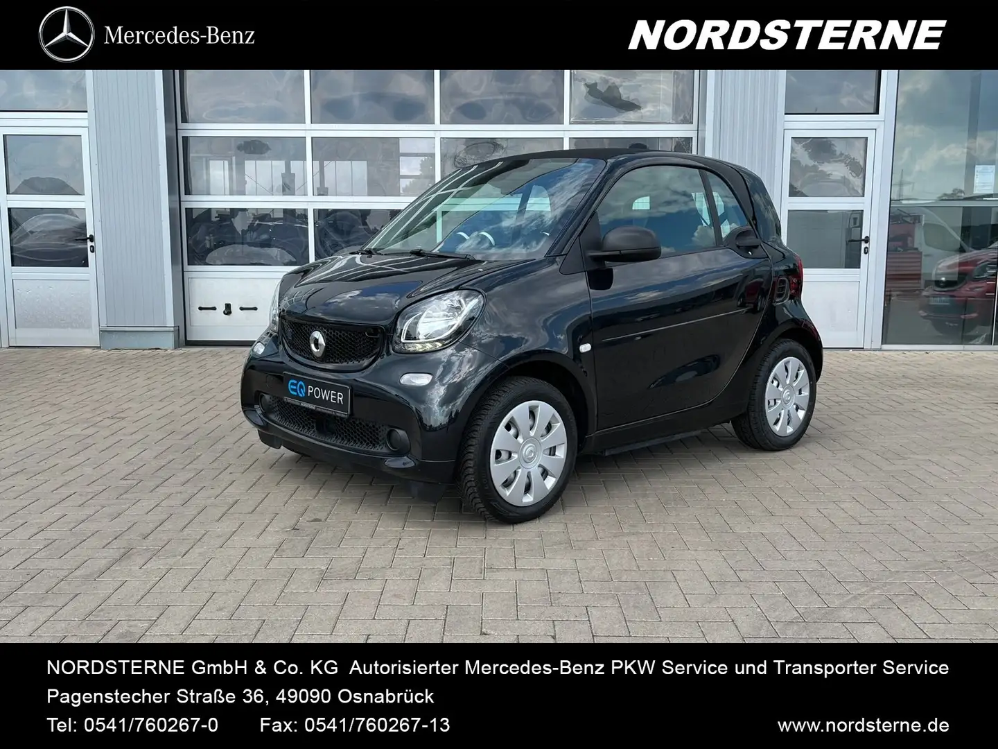 smart forTwo smart fortwo EQ 69€ Rate Schwarz - 1