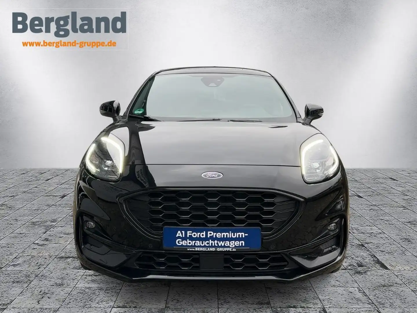Ford Puma ST-Line X 1,0 l EcoBoost Hybrid MHEV 155 PS) Schwarz - 2