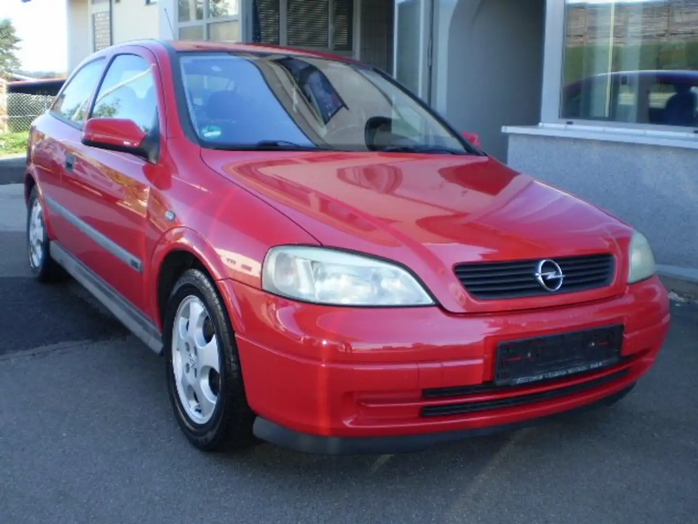 Opel Astra 1.6 / Klimaanlage / Tüv 02-2025 / Airbag / Alu. Czerwony - 1