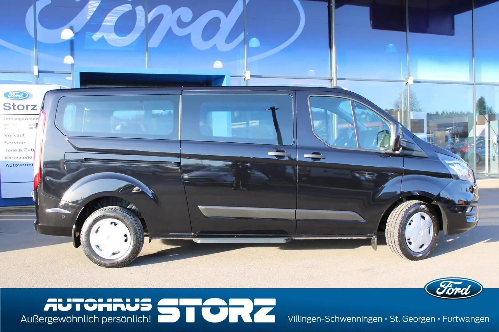 Ford Transit Custom Kombi 320 L2 Trend AUTOMATIK|KLIMA|KAMERA|SITZ PAK Schwarz - 2