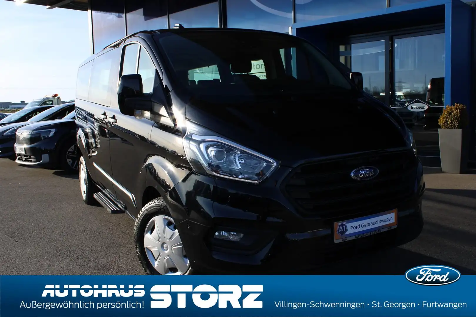 Ford Transit Custom Kombi 320 L2 Trend AUTOMATIK|KLIMA|KAMERA|SITZ PAK Schwarz - 1