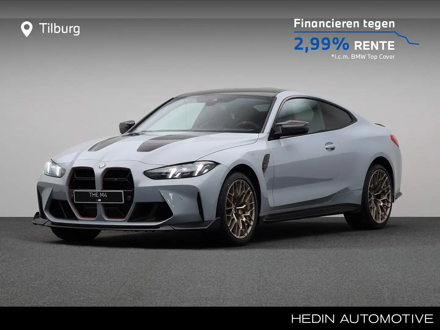 BMW M4 4-serie Coupé CS 551 PK M Carbon-keramische remmen Grijs - 1