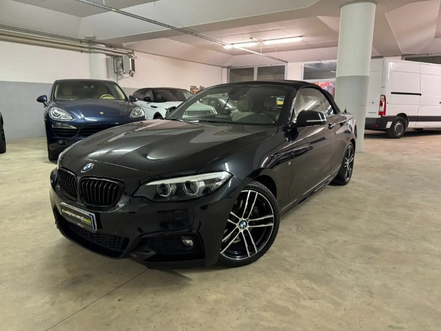 BMW 220 d Cabrio Msport aut. Gris - 1