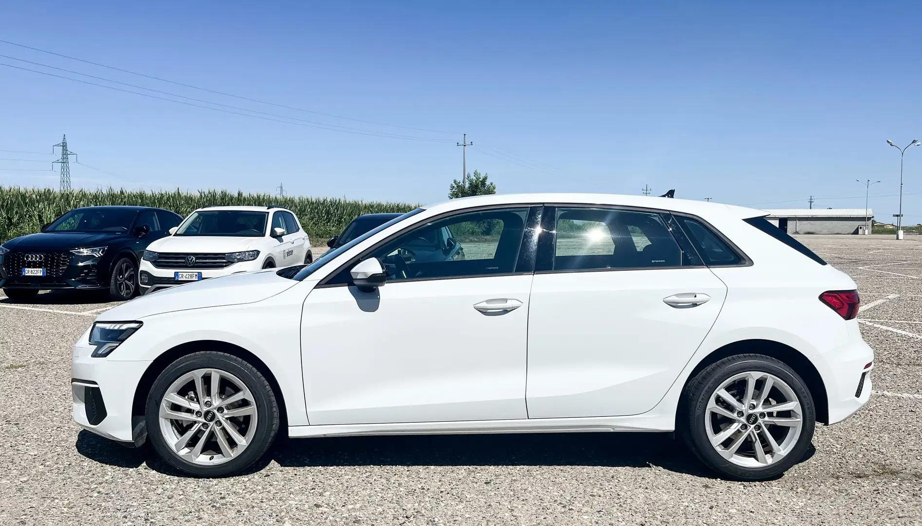Audi A3 A3 IV 2020 Sportback 30 2.0 tdi Business s-tronic Bianco - 1
