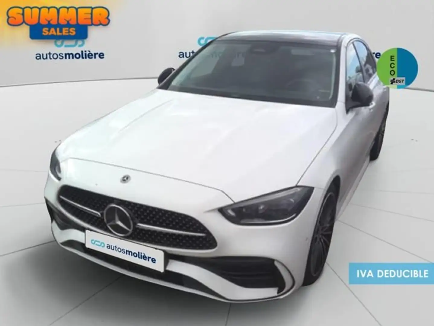 Mercedes-Benz C 200 220+d+147+kW+%28200+CV%29 Blanco - 1