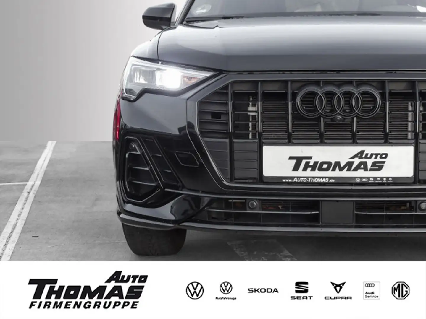 Audi Q3 S line 45 TFSI e S tronic NAVI+PDC+SHZ Schwarz - 1