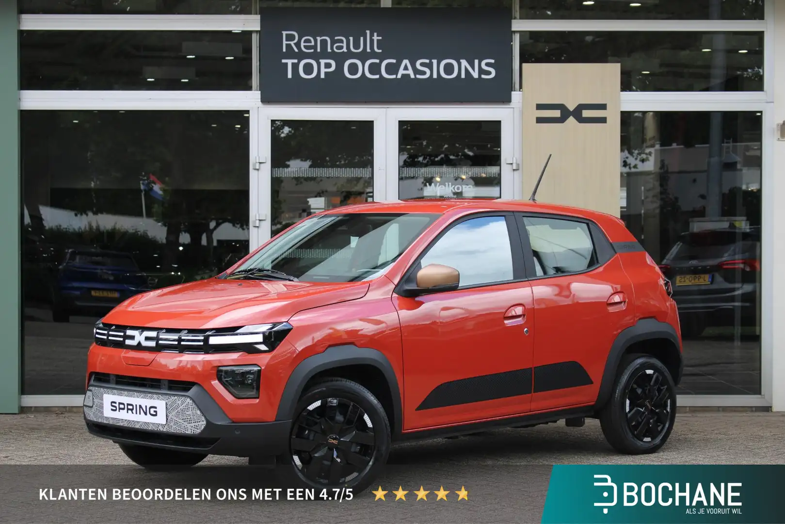 Dacia Spring Extreme 65 26.8 kWh | Snelladen | Navigatie | Park Rood - 1