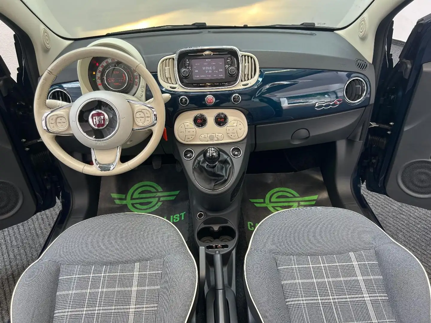 Fiat 500 C 1.2 Lounge CABRIO|NAVI|BLEUTOOTH|16' Grigio - 2
