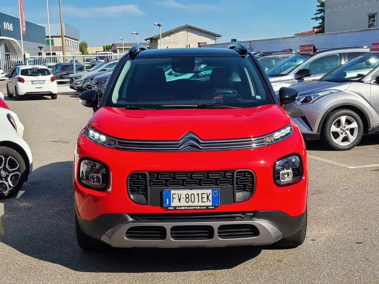 Citroen C3 Aircross PureTech 110 EAT6 Shine (Cinghia sostituita) Rosso - 2