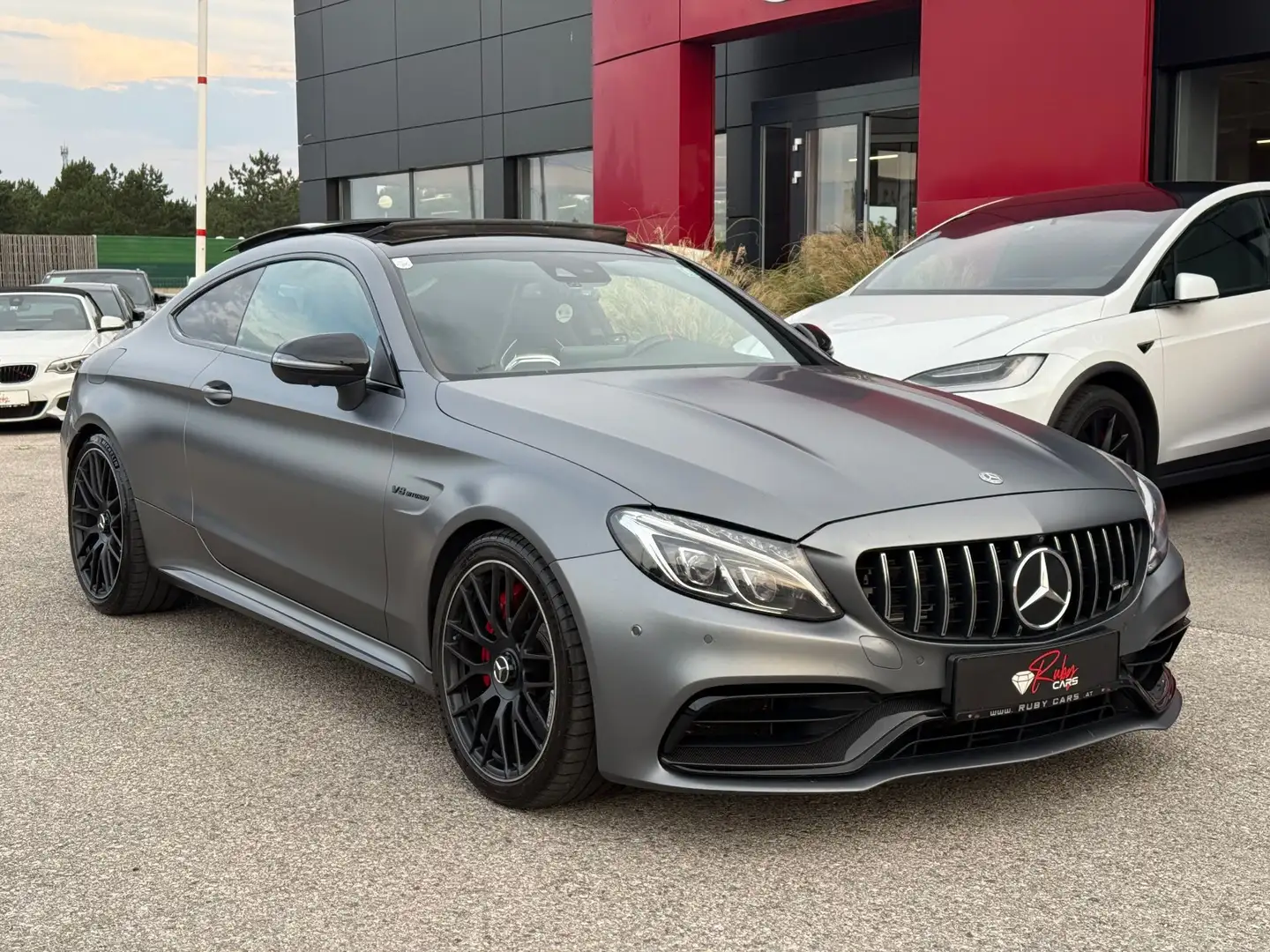 Mercedes-Benz C 63 AMG S Coupe Aut. Silber - 1