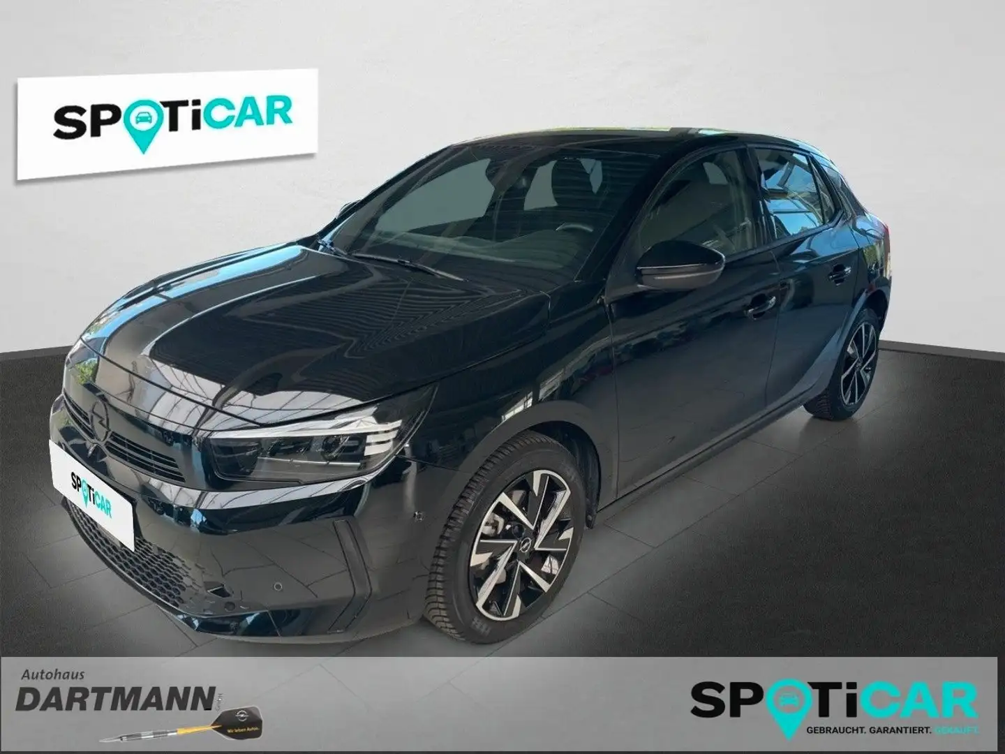 Opel Corsa GS DAB,SHZ,LHZ,LED,RFK,Klimaautomatik... Negro - 1