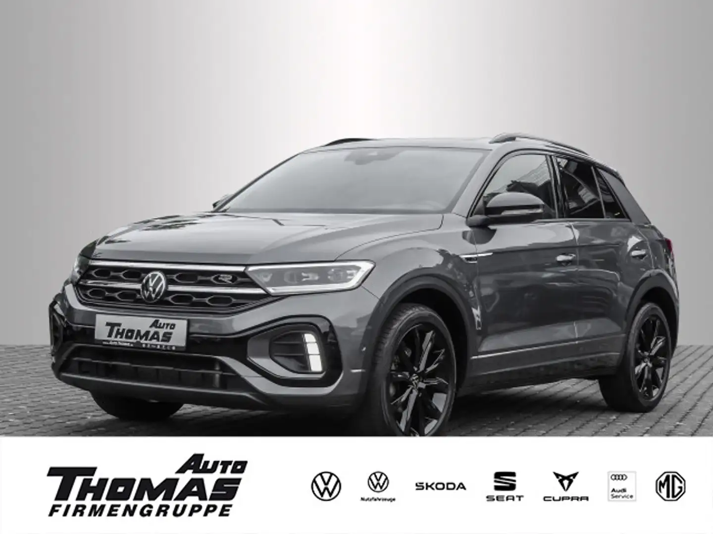 Volkswagen T-Roc R-Line 1.5 TSI PANO+LED+SHZ+PDC+ACC Grigio - 1