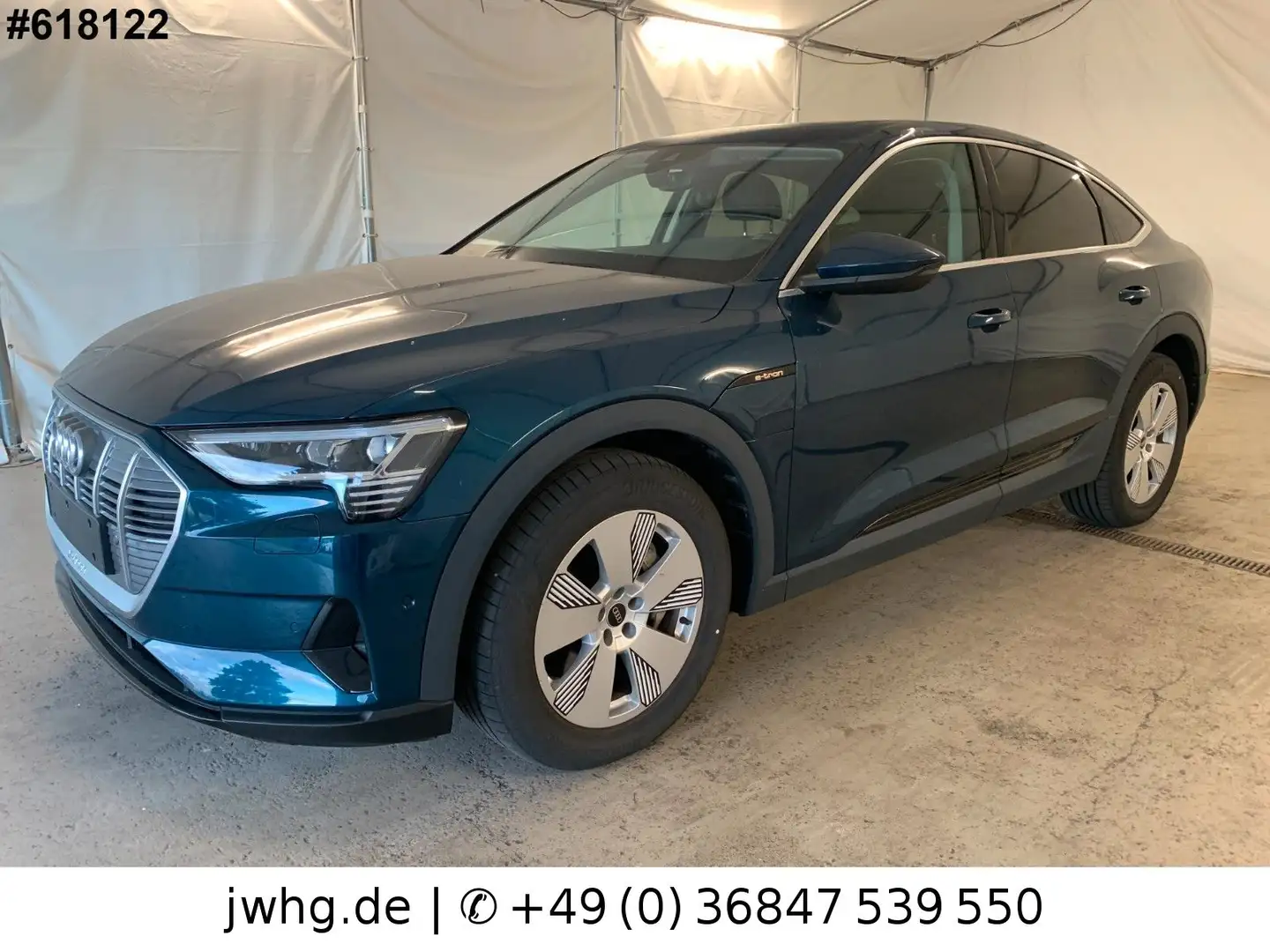 Audi e-tron Sportback 50 quattro ACC+/PANO/DAB Blau - 1