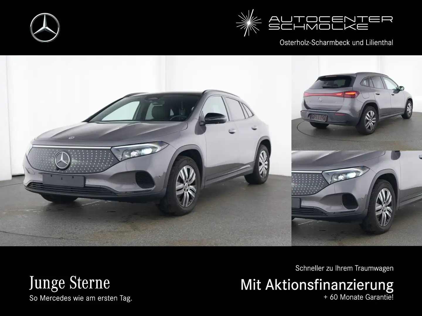 Mercedes-Benz EQA 300 EQA 300 4M Electric Art+ PANORAMA*NIGHT-P*360°* Gris - 1