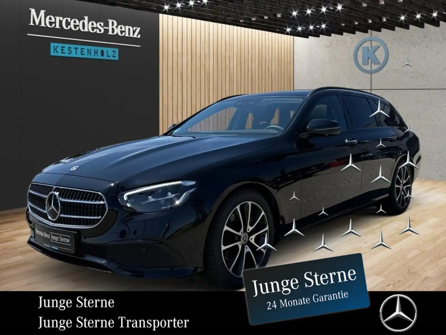 Mercedes-Benz E 220 d T *AVANTGARDE*NIGHT*PNO*SHZ*360°KAMERA* Noir - 1