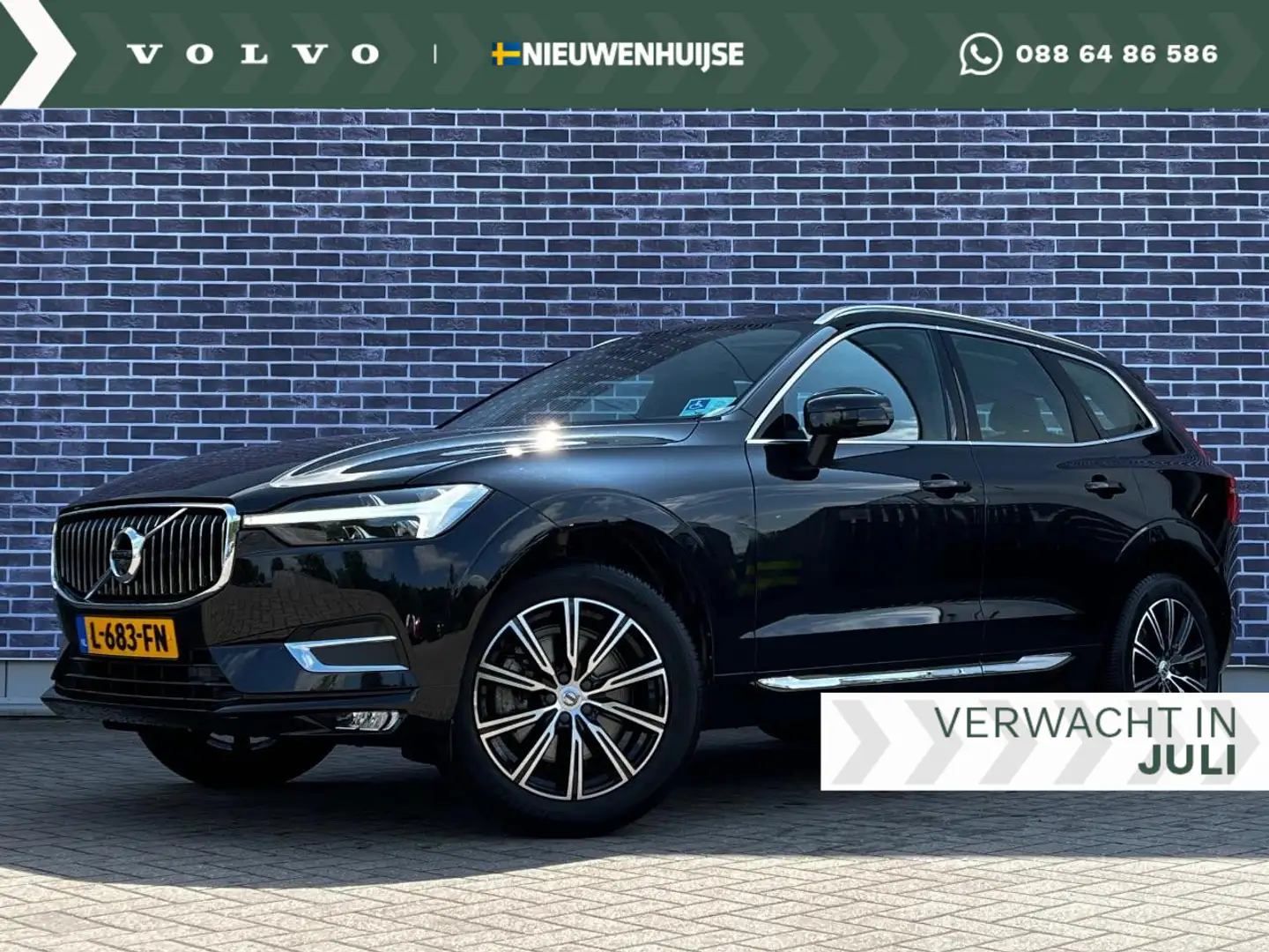 Volvo XC60 2.0 B5 AWD Inscription | Panoramadak | Adaptieve C Zwart - 1
