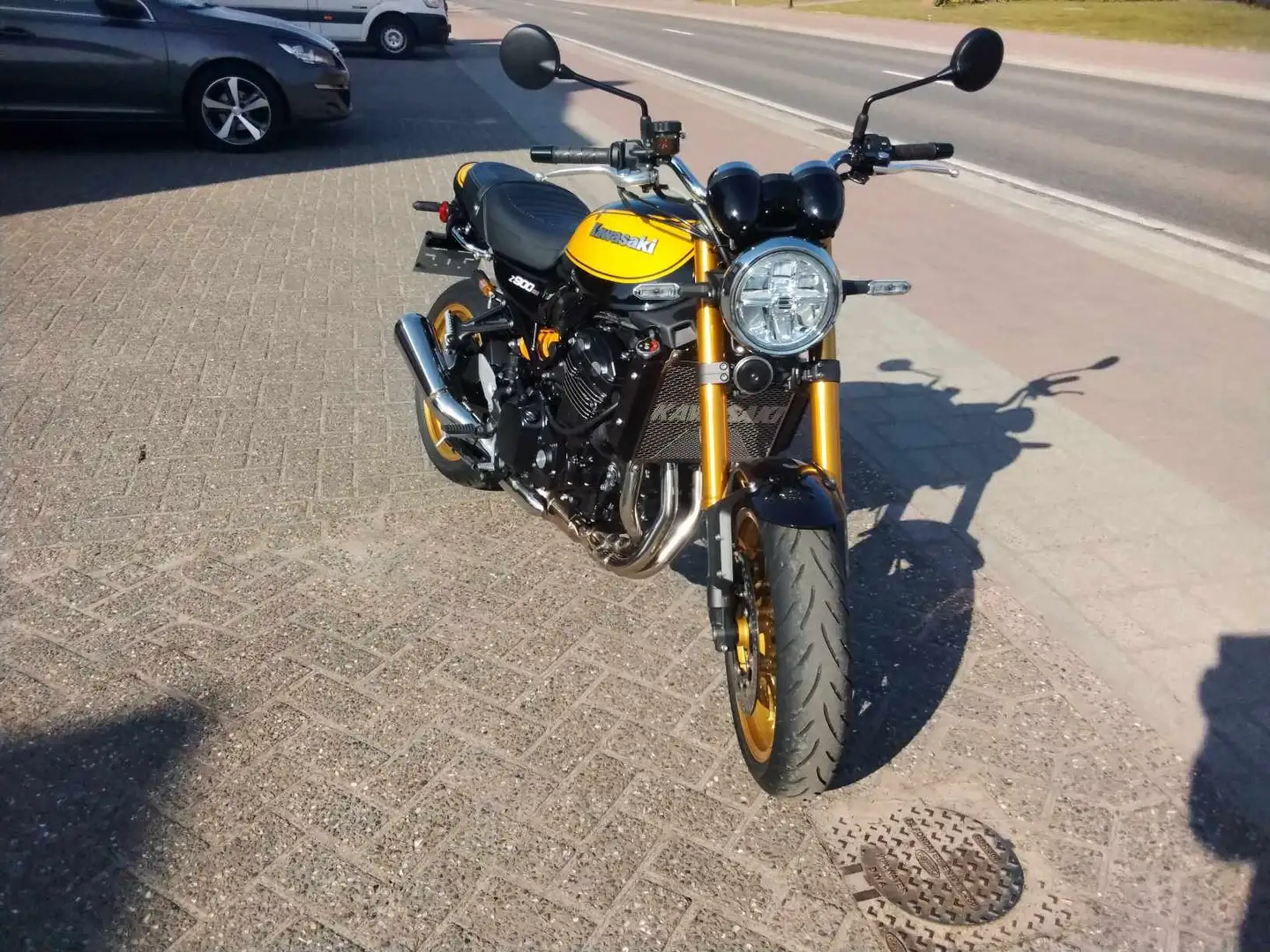 Kawasaki Z900RS Z900 RS SE Žlutá - 2