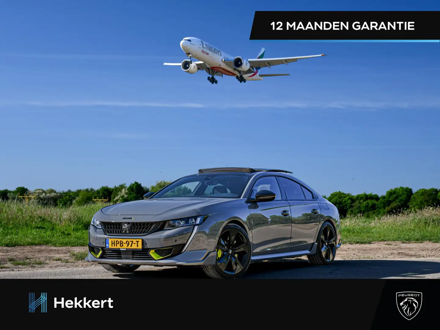 Peugeot 508 PSE 1.6 HYbrid 360pk Automaat SCHUIF-DAK | FOCAL | Grijs - 1