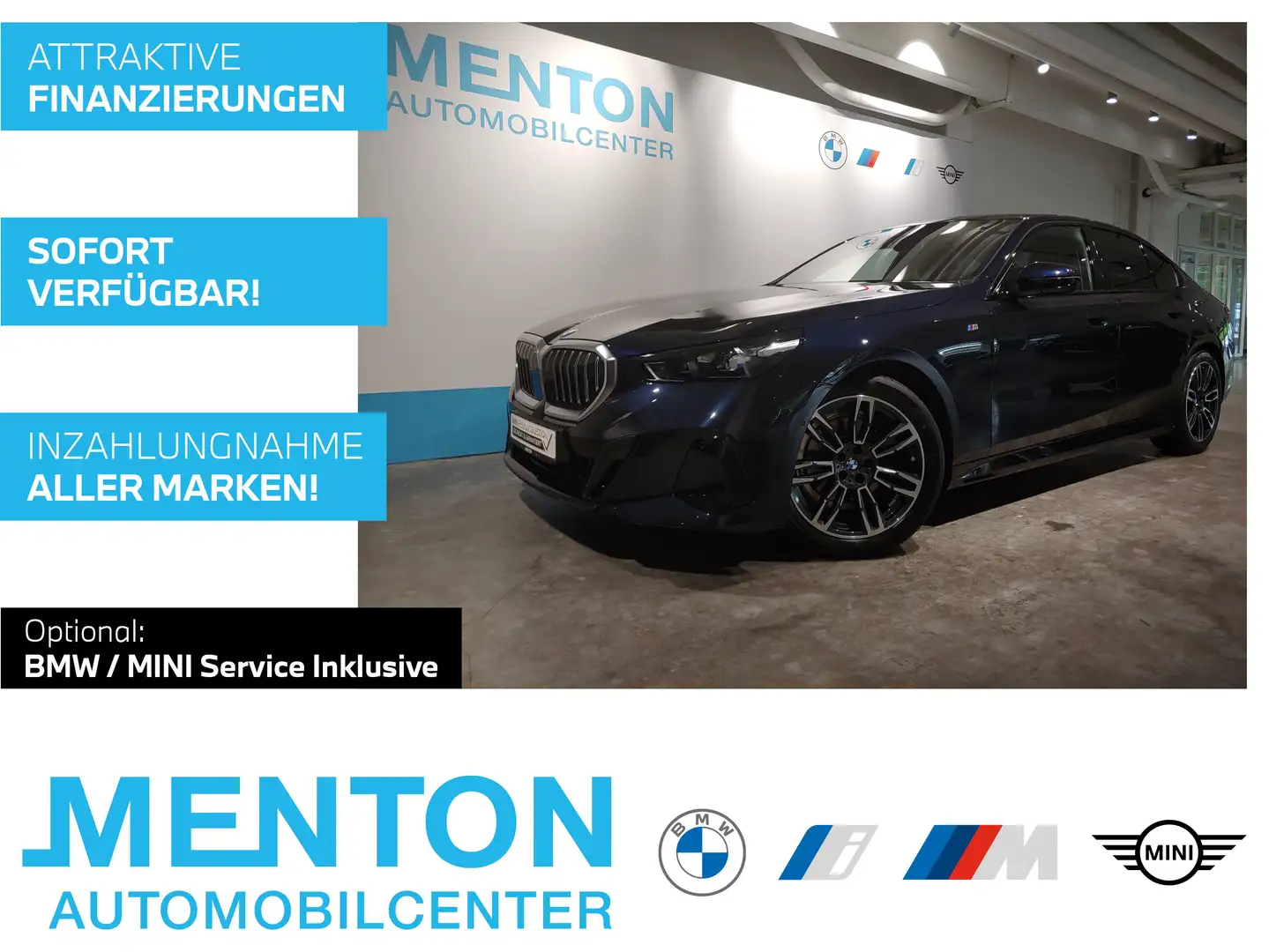 BMW 520 d M Sportpaket/Driving Assistant/Navi Noir - 1