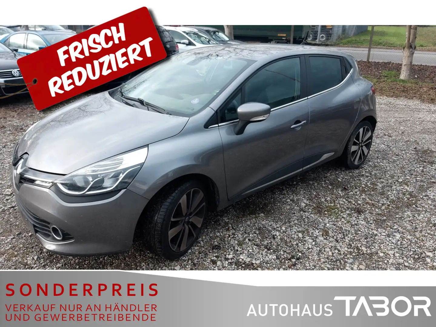 Renault Clio IV 0.9 TCe 90 Luxe Navi LM PDC Lichtaut.GRA Grijs - 1