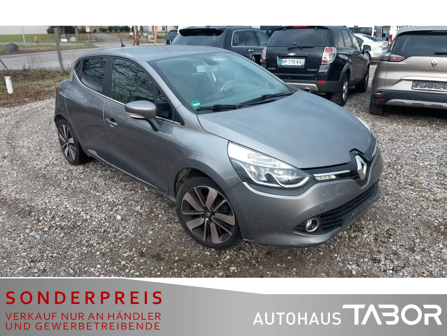 Renault Clio IV 0.9 TCe 90 Luxe Navi LM PDC Lichtaut.GRA Grijs - 2