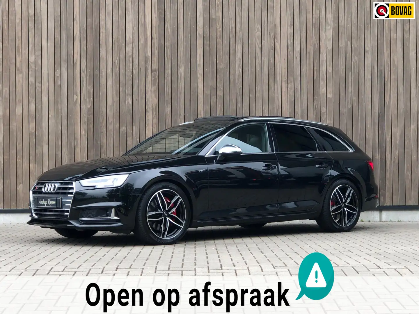Audi S4 Avant 3.0 TFSI quattro|2018|EX BTW EX BPM| Zwart - 1