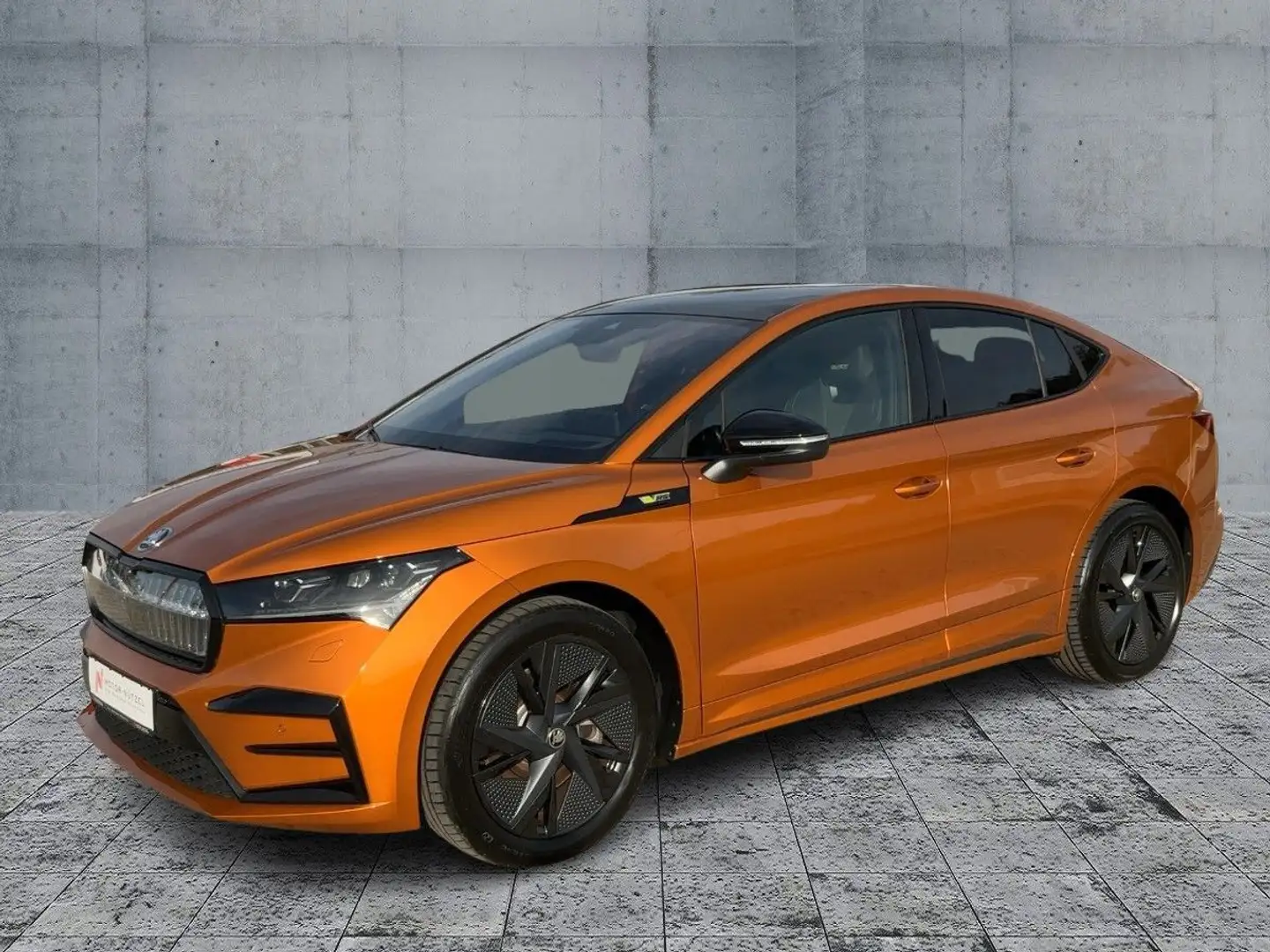 Skoda Enyaq Coupé RS 4x4 SUITE MATRIX+NAV+PANO+ACC+HuD Orange - 2