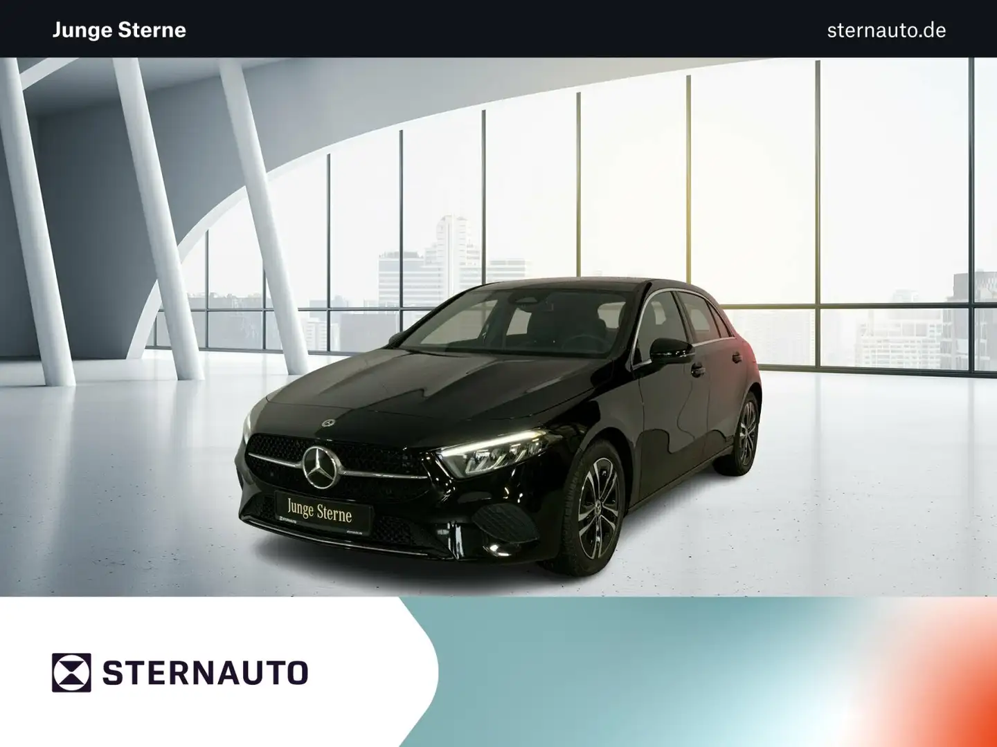 Mercedes-Benz A 180 A 180 Progressive RüKam SpiegelPak LED Sitzheiz Noir - 1