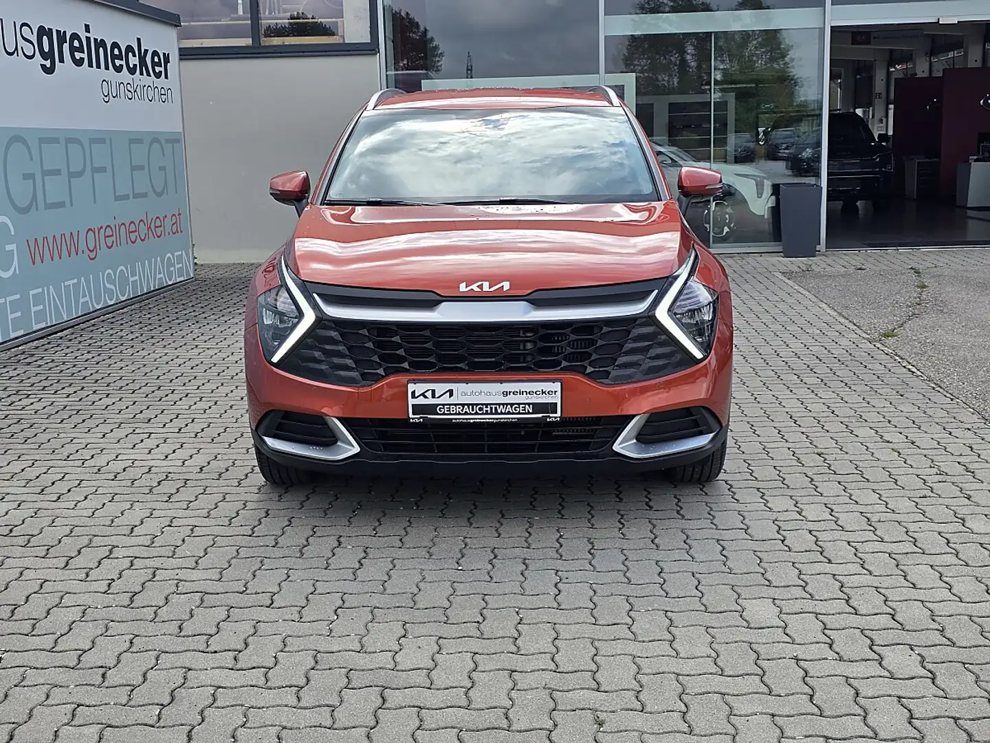 Kia Sportage 1,6 CRDI 48V Silber DCT Orange - 2