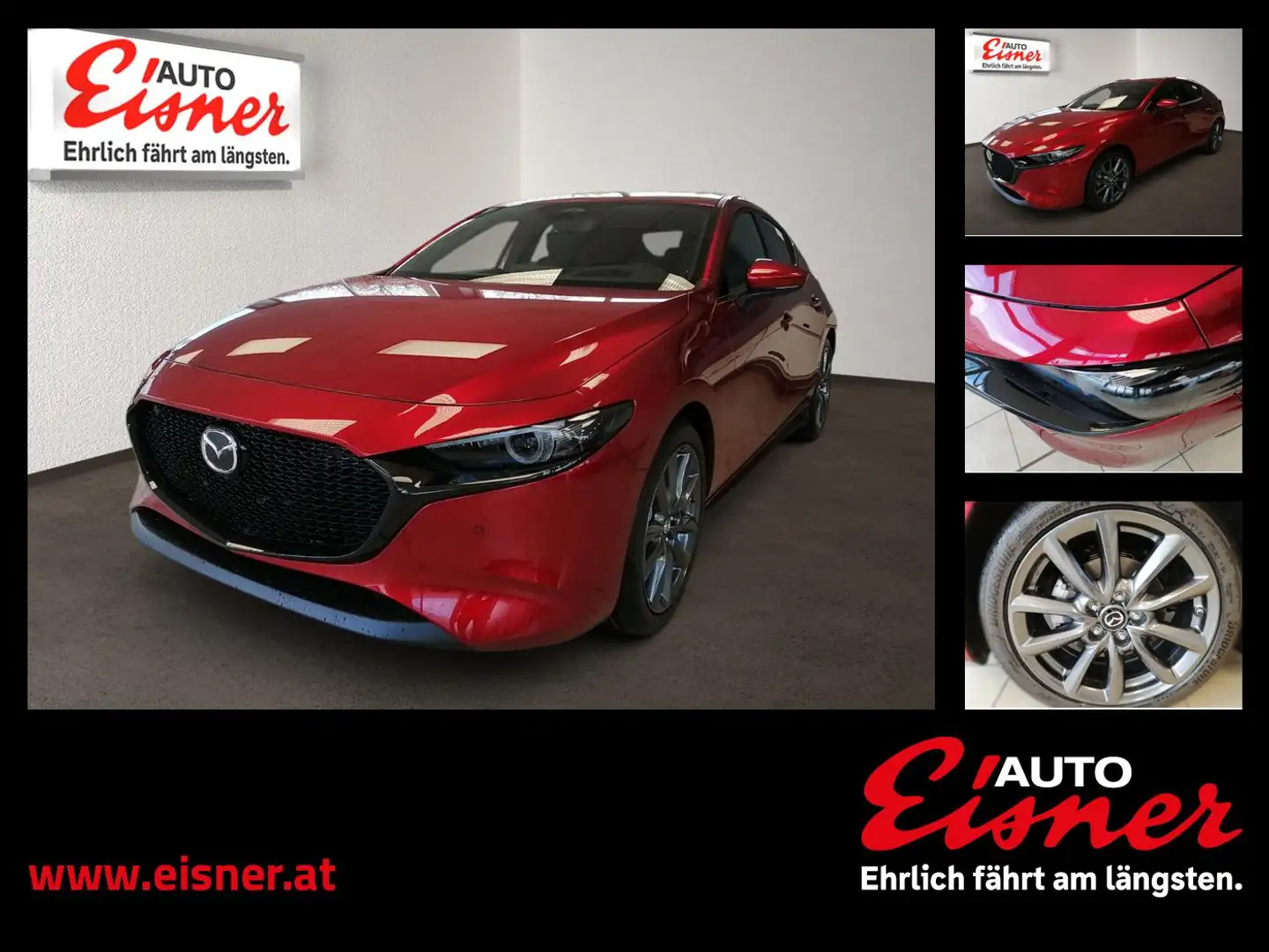 Mazda 3 G140 AT TAKUMI Preishit Rot - 1