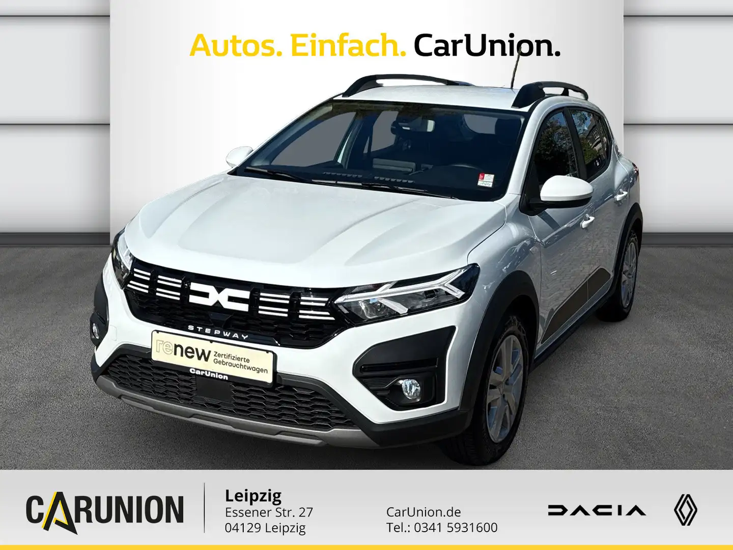 Dacia Sandero Stepway Expression TCe 100 ECO-G Weiß - 1