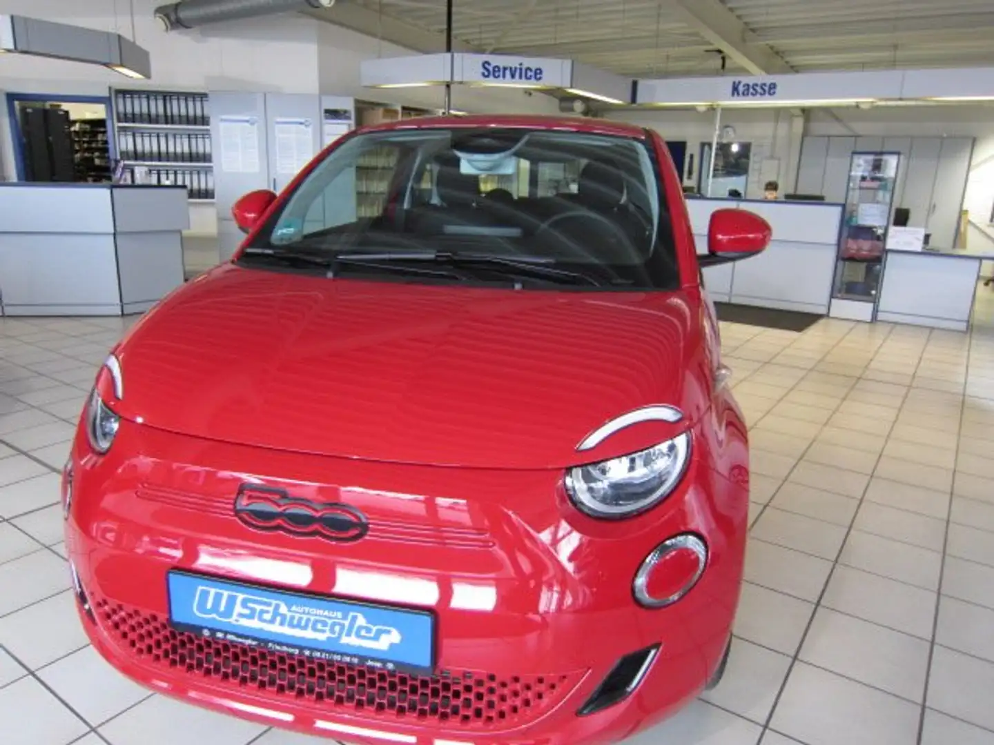 Fiat 500 500e RED Rot - 2