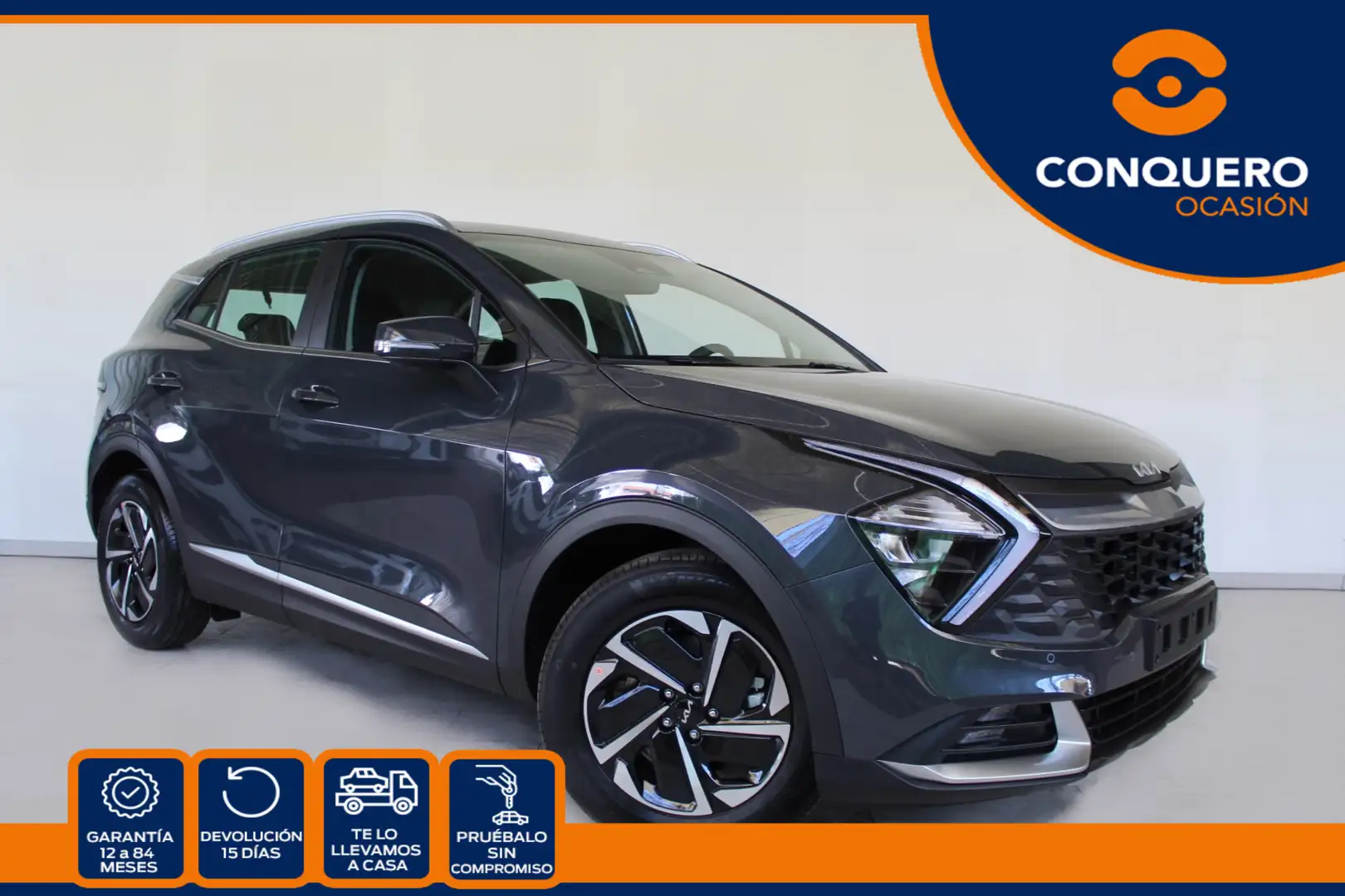Kia Sportage 1.6 T-GDi MHEV Drive 150 Grigio - 1