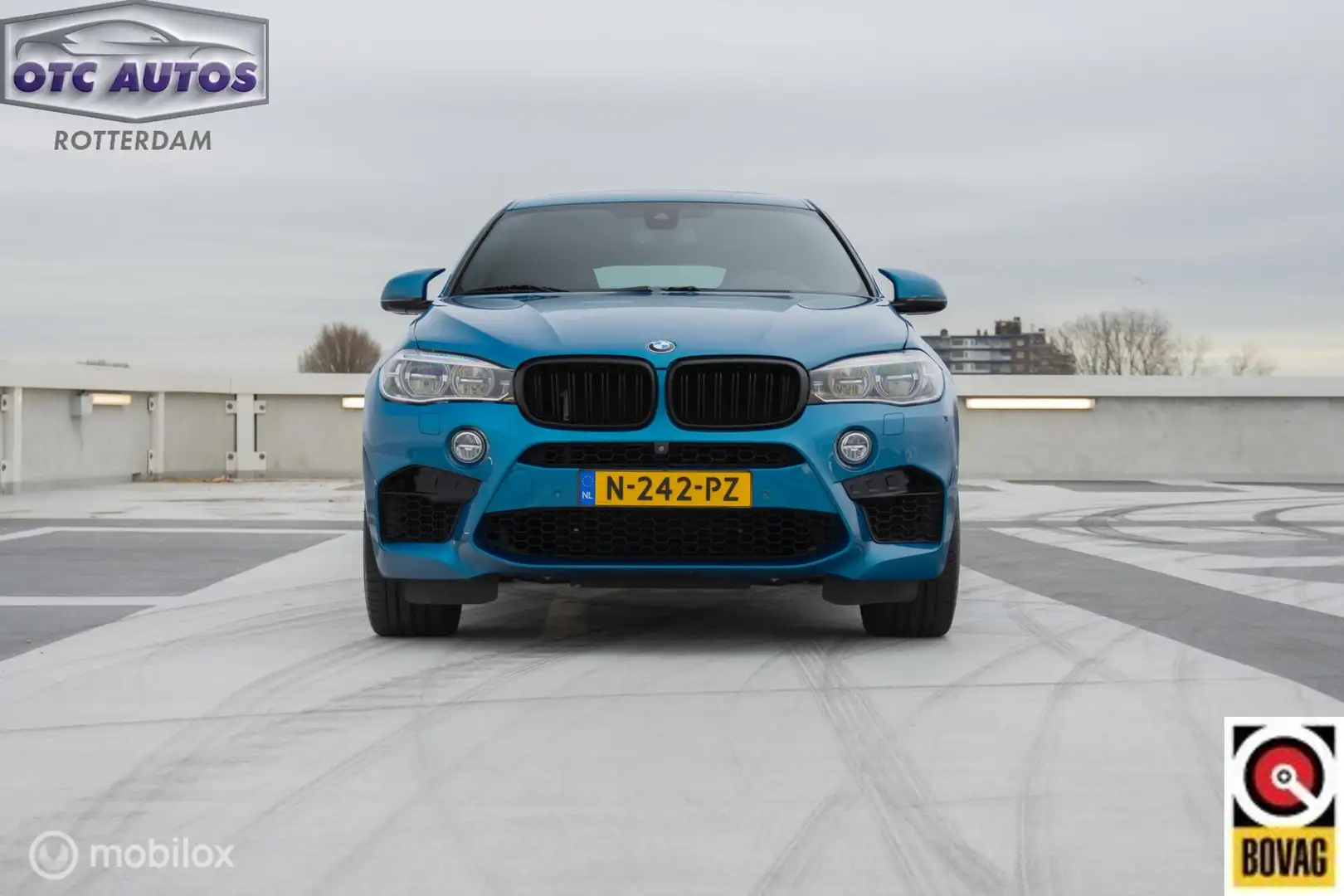 BMW X6 M 576PK - PANO - BANG & OLUFSEN - TREKHAAK - HEAD-UP Blauw - 2