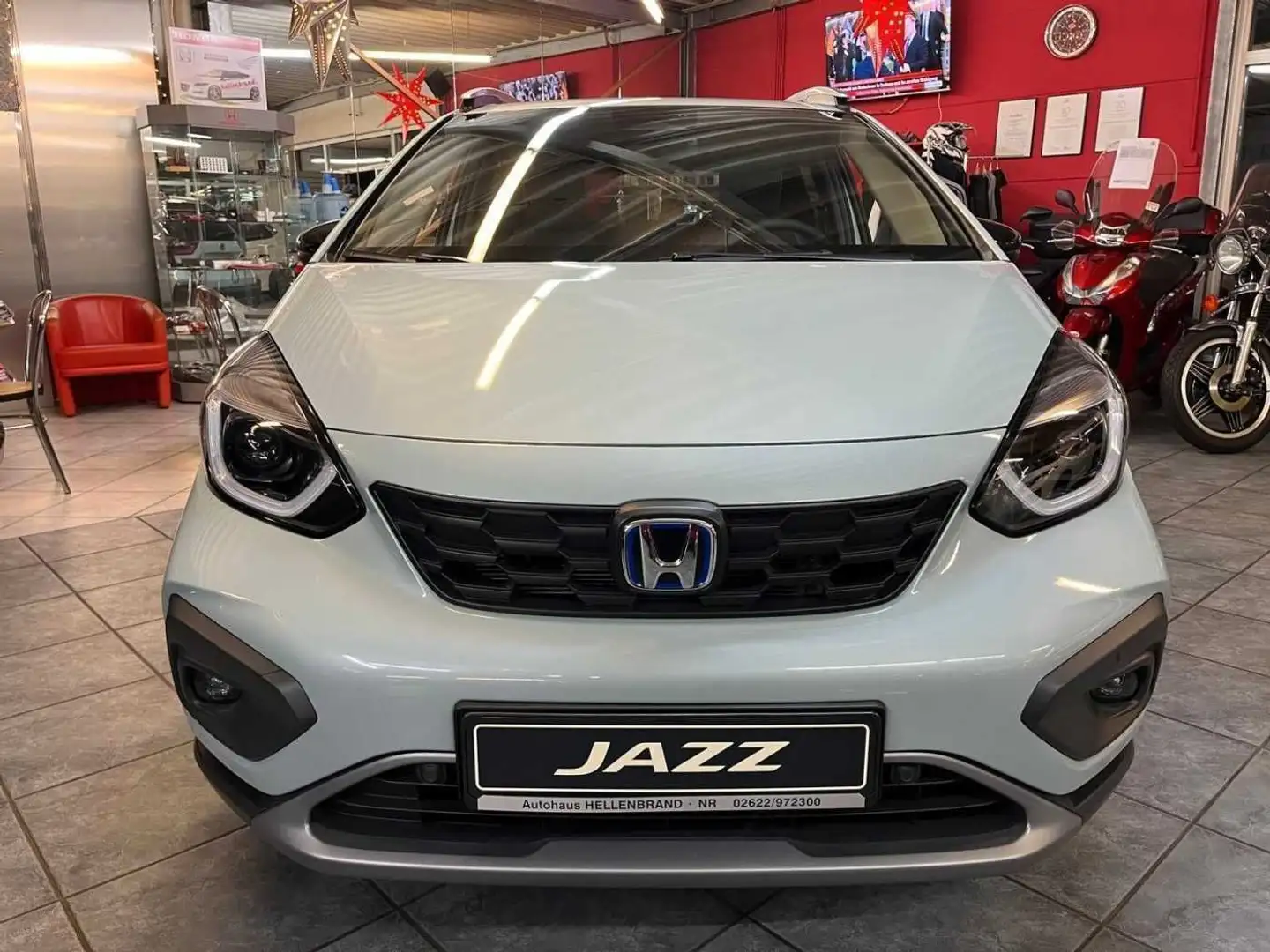 Honda Jazz 1.5 i-MMD Hybrid Crosstar Advance Modrá - 2