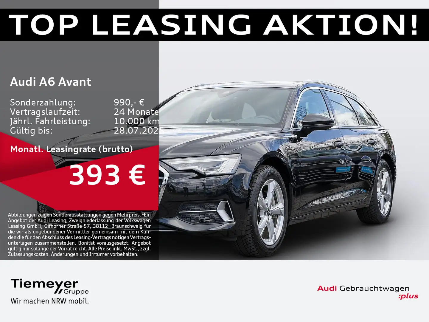 Audi A6 45 TFSI ADVANCED PANO ALCANTARA MATRIX Schwarz - 1
