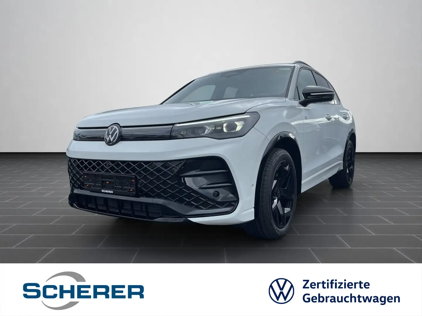Volkswagen Tiguan R-Line 2.0 TDI DSG 360° ACC AHK MATRIX NA Weiß - 1