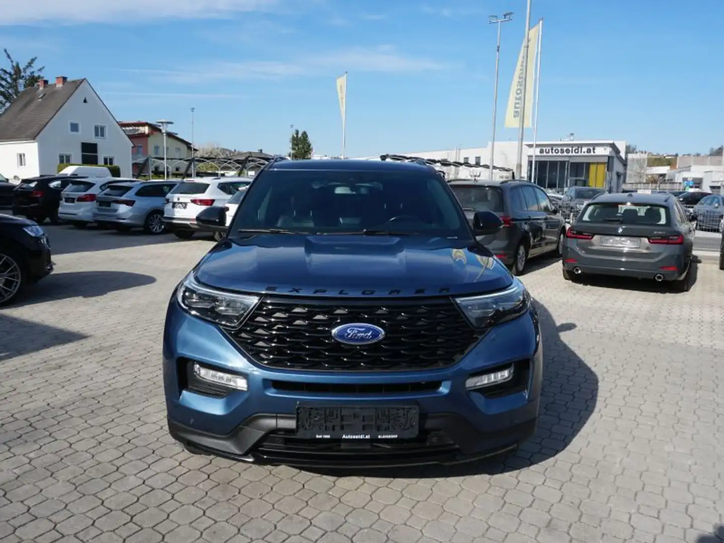 Ford Explorer 3,0 EcoBoost Hybrid ST-Line Aut. *7-SITZE+VOLL* Blau - 2